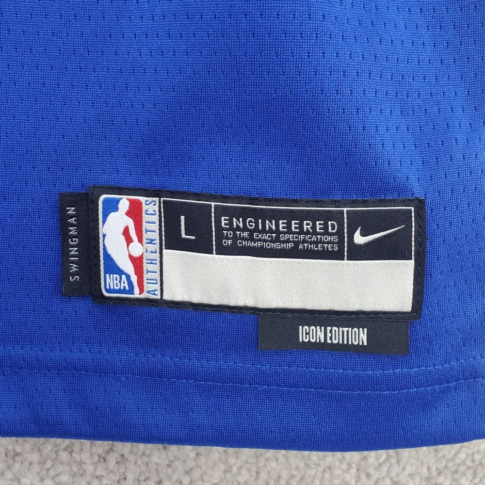 Nike NBA Philadelphia‎ 76ers Tobias Harris Basketball Jersey Blue Boys Large